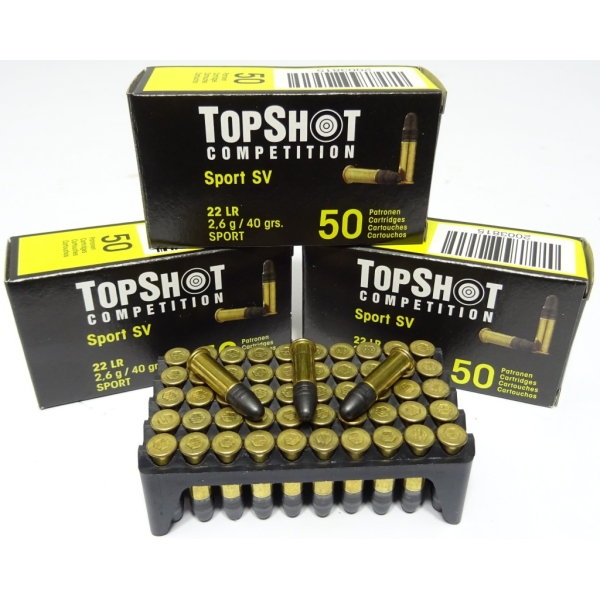 Amunicja kal. .22lr TopShot Competition Sport SV